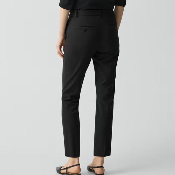 Theory Treeca Wool Dress Pant Size 4 Black - Picture 3 of 11